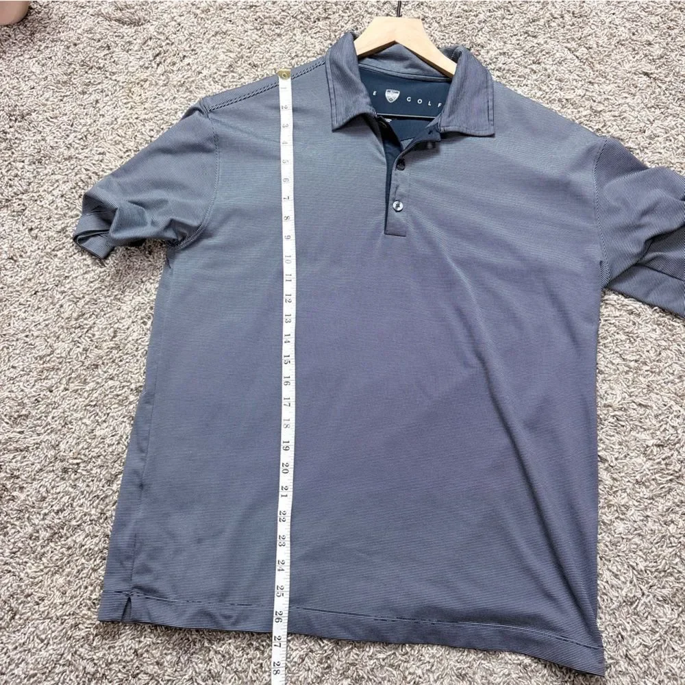 Nike Men's Heathered Blue Polo Golf Shirt